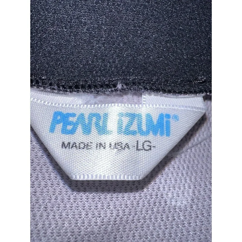 PEARL IZUMI Full Zipper Cycling Windbreaker Jacket Size L